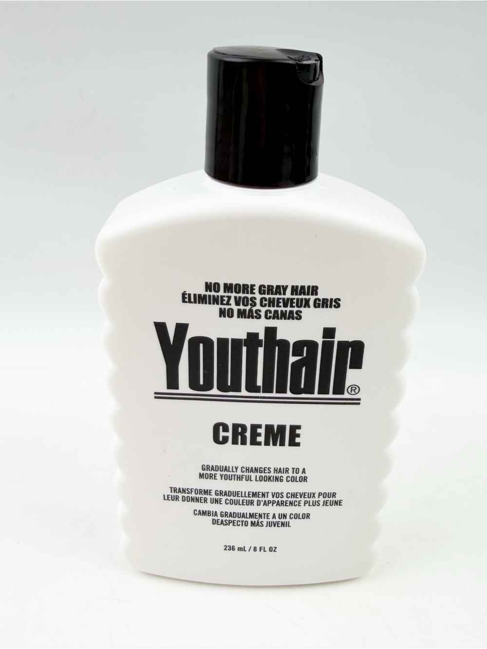 Youthair Creme No Gray for Hair Original Formula 8oz New Full